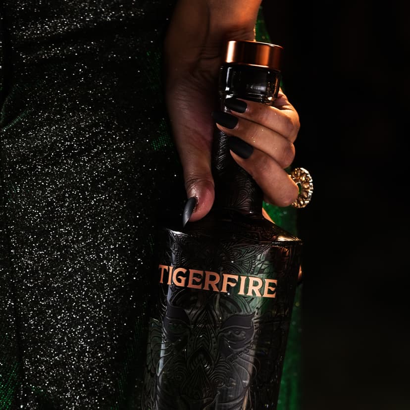 Tigerfire Bottle in Hand